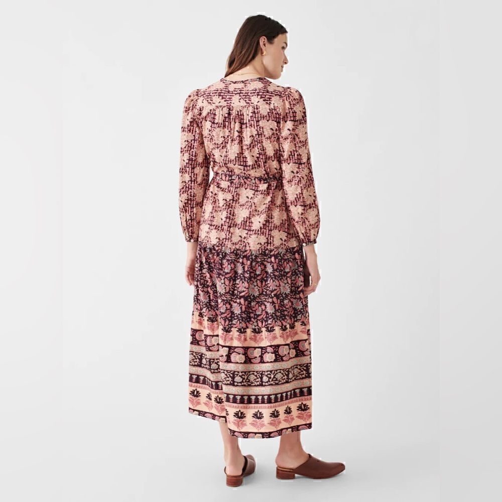 Faherty Idina Block Print Dress - Picture 3 of 5
